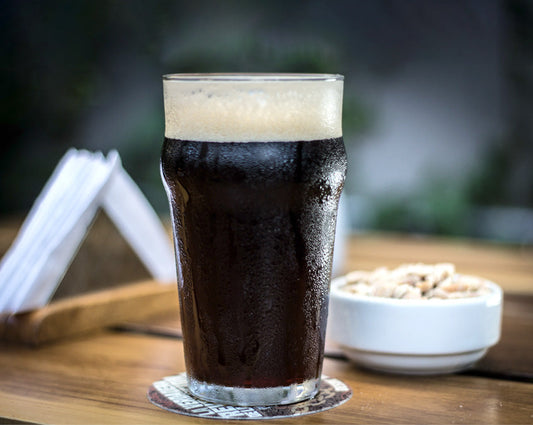 The Nonic pint glass has a perfect design feature.